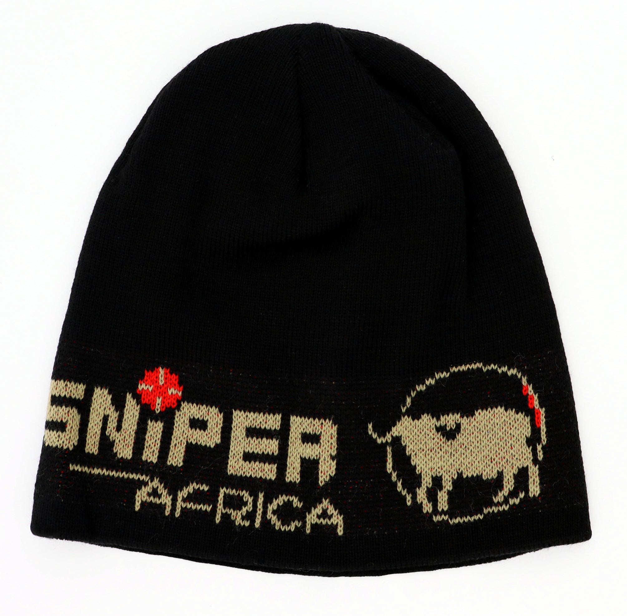 Sniper Black Beanie