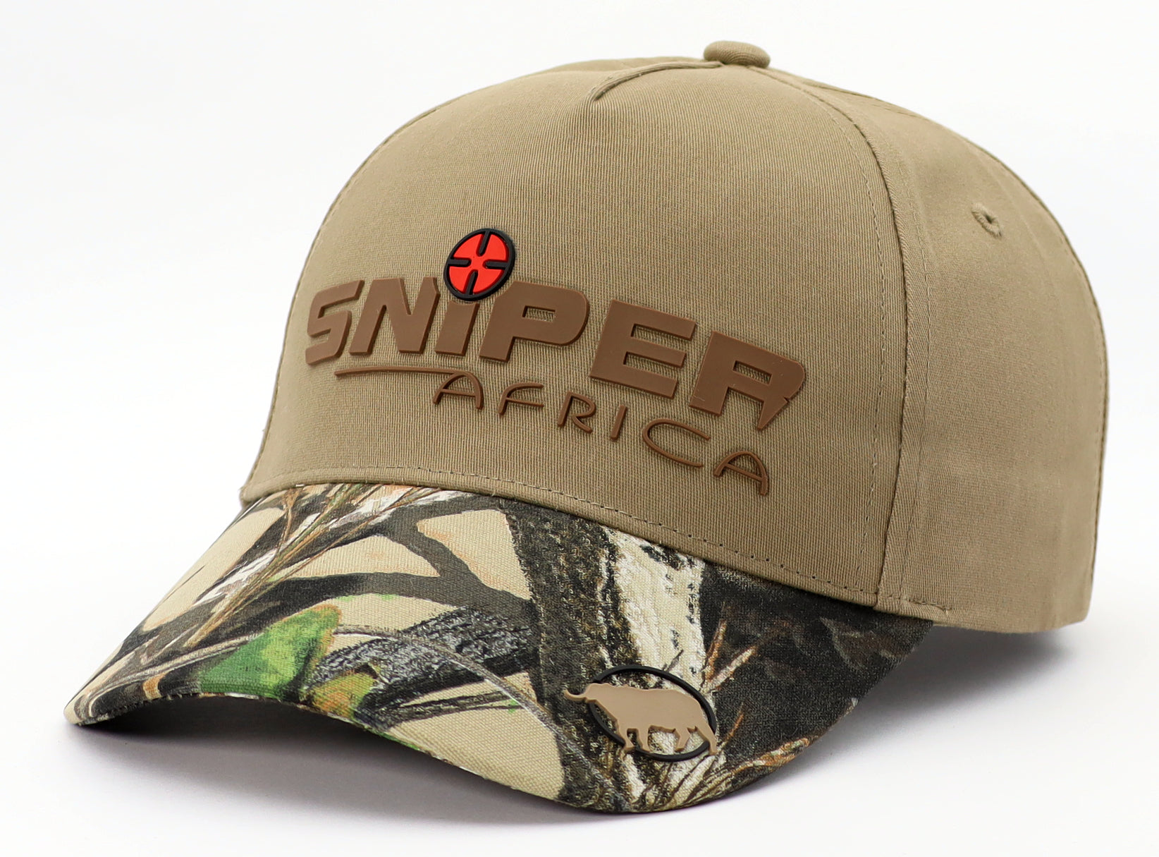 Sniper 3-D Rustic Contrast Peak Cap