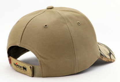 Sniper 3-D Rustic Contrast Peak Cap